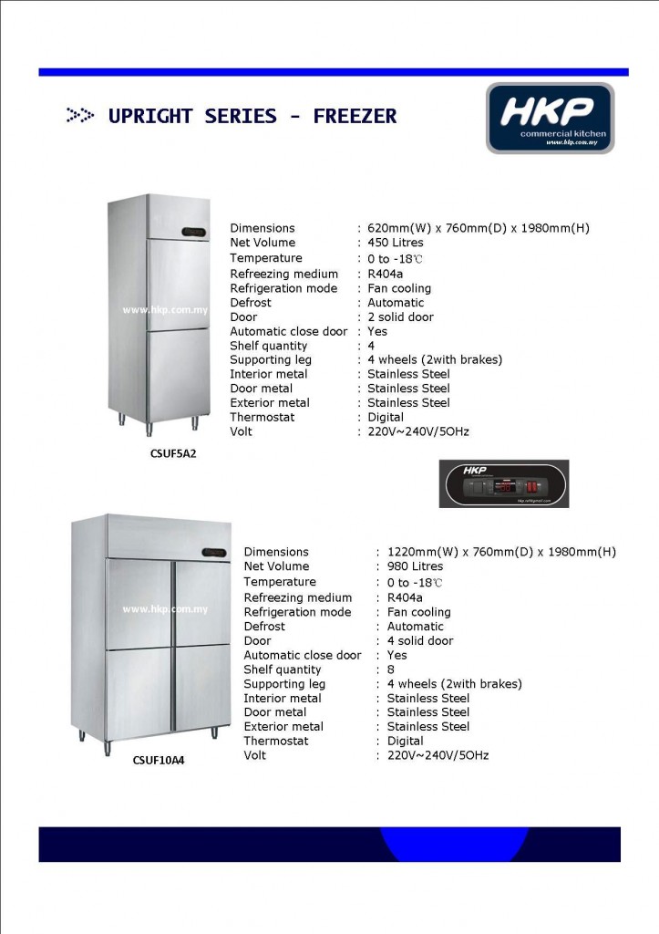 Upright Freezer (HKP)