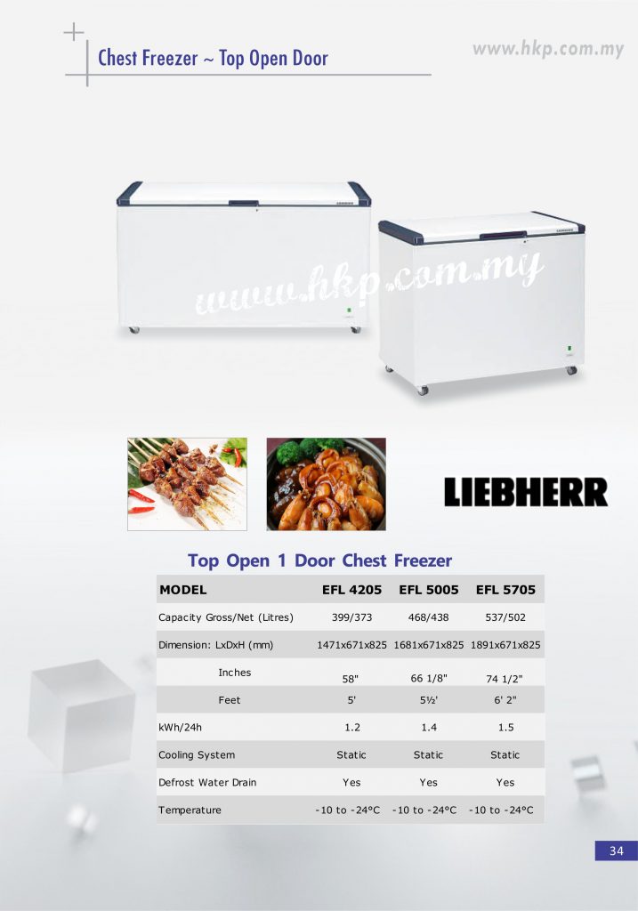 Chest Freezer Top Open - 1 Door (1)
