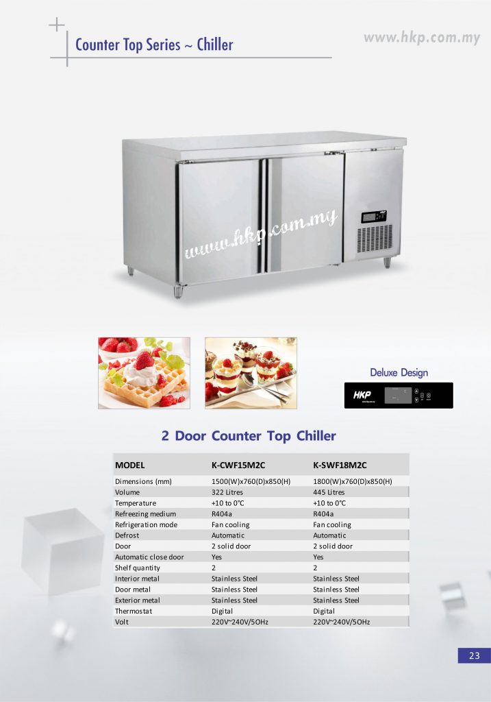 Counter top Chiller - 2 Door